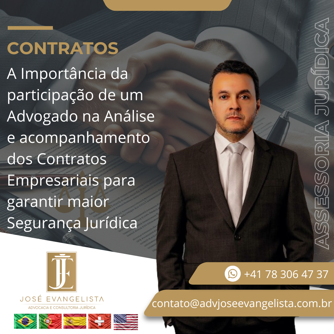 Contratos empresariais definem direitos e obrigações nas relações comerciais, e devido à sua complexidade, requerem uma visão especializada para evitar riscos e assegurar conformidade legal. 1. Prevenção de Conflitos e Litígios: Advogados podem prever e prevenir conflitos futuros ao identificar cláusulas problemáticas, assegurando clareza e objetividade desde a elaboração dos contratos. 2. Adequação Legal e Regulamentar: Advogados estão atualizados sobre mudanças legais e regulatórias, garantindo que os contratos estejam em conformidade com a legislação vigente e evitando sanções. 3. Mitigação de Riscos: Advogados identificam e mitigam riscos financeiros, operacionais e reputacionais, inserindo cláusulas protetivas e negociando termos favoráveis. 4. Garantia de Direitos e Obrigações: A precisão na redação dos contratos assegura que direitos e obrigações estejam claramente definidos, facilitando a execução das atividades previstas. 5. Resolução Eficiente de Disputas: Advogados são essenciais na resolução de disputas, podendo atuar em negociações, mediações, arbitragem ou processos judiciais. 6. Confidencialidade e Proteção de Informações: Advogados garantem que cláusulas de confidencialidade estejam adequadamente formuladas, protegendo informações sensíveis da empresa. Em suma, a participação de um Advogado na análise e acompanhamento de contratos empresariais não é apenas uma medida preventiva, mas uma estratégia essencial para garantir a segurança jurídica e o sucesso das operações comerciais. Ao investir na expertise de um profissional jurídico, as empresas podem operar com maior tranquilidade, foco e confiança, sabendo que seus interesses estão protegidos e que seus contratos são instrumentos sólidos e confiáveis. Você e sua empresa podem estar diante de muitos riscos colocando seu negócio em exposição. Fale conosco para uma análise através de uma consultoria, afastando assim todos os riscos e tornar seus negócios mais sustentáveis e competitivos.